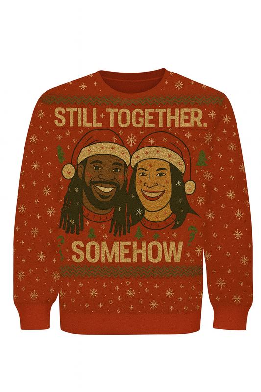 Still Together...Somehow | Ugly Sweater | And Then We Pod Apparel