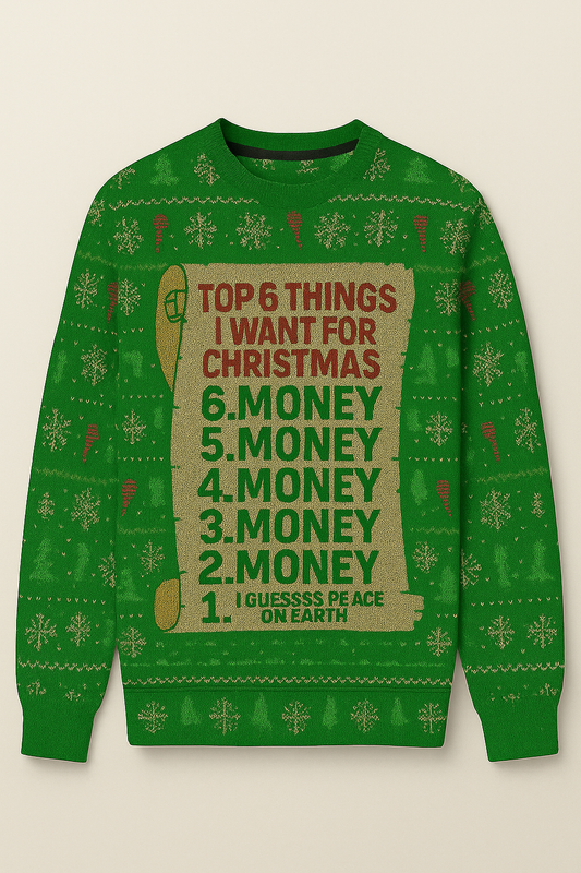 I Want MONEY! | "Ugly Sweater" | And Then We Pod Apparel